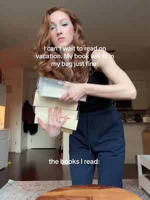 A post by @melissabecraft on TikTok caption: Thick books only club 🍑🍑🍑 #BookTok 