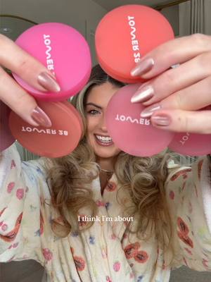 A post by @whitneyysimmons on TikTok caption: OHHHH WE ARE BEING FED 💅🏼 brand new @Tower 28 Beauty GetSet blur + set matte powder blush EATTTTT 😆✨💝 #tower28 #tower28beauty #newbeauty #newmakeup #blushtryon #blush #powderblush #newmakeupproduct 