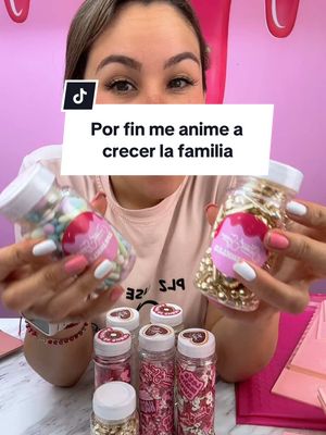 A post by @sweetassugar.mx on TikTok caption: Por fin me aventé a crecer la familia de Sweet as suagar y lance mi línea de Sprinkles!🤩😍🥰 #sprinkles #sanvalentin 