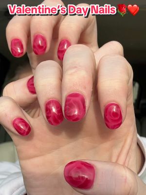 A post by @kaylee_brice on TikTok caption: these ROSESSSSS😩😍🌹 @kens.worldd 🩷 #vdaynails #vdaynailinspo 