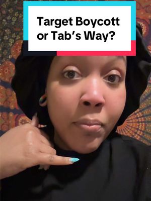 A post by @thequeenpo on TikTok caption: When it comes to #Target is it ONE BAND, ONE SOUND or are we doing what #TabithaBrown suggested or what? #fyp 