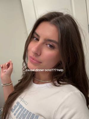 A post by @notoliviadejarnett on TikTok caption: the white tea is actually the most perfect shirt ever @White Fox Boutique dc OLIVIADTIKTOK