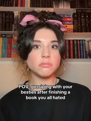 A post by @mariannasreads on TikTok caption: The group chat after finishing a book…. @larry @Yana 📖✨🌙 #BookTok #bookish #readerproblems #bookbesties 