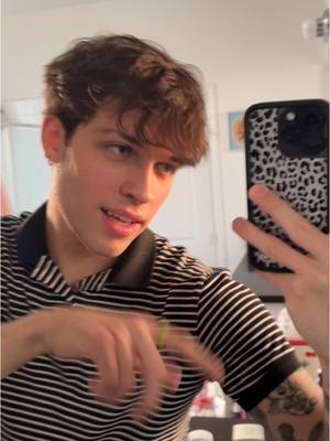 A post by @nicolassturniolo on TikTok caption: Cut myself shaving ;( 