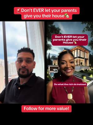 A post by @consistentfinancetips on TikTok caption: How to transfer your house to your kids! How to create generational wealth! #moneysavingtips #financetips #moneyhacks #personalfinance #realestate #retirement 