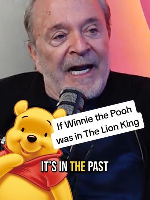 A post by @jimjcummings on TikTok caption: If Winnie the Pooh was in The Lion King 🦁  Thanks to @Khary Payton he/him for joining @Toon'd In! with Jim Cummings this week! Full ep out now, link in bio. Powered by @fourfingerdiscounttv  #winniethepooh #disney #jimcummings #kharypayton #lionking #voice #voiceactor #voiceacting #90s #podcast #walkingdead #toondin