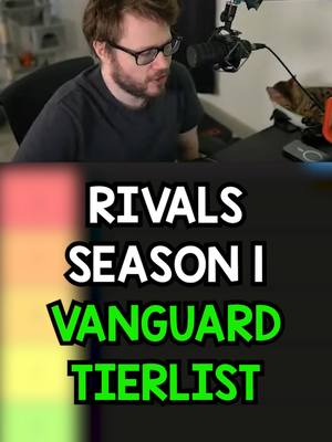 A post by @emonggtv on TikTok caption: Ranking Marvel Rivals Vanguard in Season 1 #gaming #marvelrivals