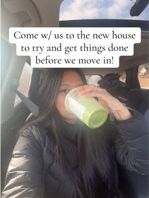 A post by @maliaandfamily on TikTok caption: Come with us to get things done at the new house ft. our 3  year old & 5 month old 🫶🏽#dayinmylife #spendthedaywithme #sahm #toddlermom #momx2 #newhouse #organizing #creatorsearchinsights 