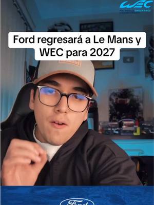 A post by @escaleraf1 on TikTok caption: Ford vs Ferrari 2.0 en 2027? Ford entrará a LeMans #f1 #formula1 #TikTokDeportes #escaleraf1 #ford #lemans 