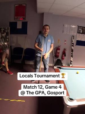 A post by @attacking8ball on TikTok caption: Locals Tournament 🏆 Match 12, Game 4 v Lee at the GPA, Gosport. The score going into this game was 3-0 to me. There’ll be 9 games posted from this match so be sure to stay tuned! 🎱 #pool #englishpool #8ball #8ballpool #attacking8ball #skills #billiards #ultimatepool 