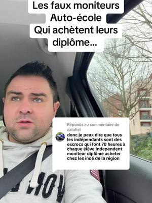 A post by @movedrivepermis on TikTok caption: Réponse à @catafist les FAUX MONITEURS QUI ONT ACHETÉ LEUR DIPLÔME …#autoecole #voiture #permis #permisdeconduire 