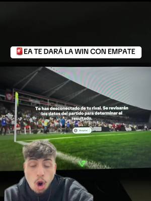 A post by @22corbacho on TikTok caption: 🚨EA TE DARÁ LA WIN CON EMPATE  #greenscreen #fc25 #ultimateteam #fifa #win 