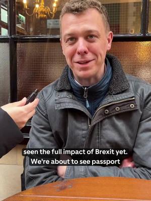 A post by @goodlawproject on TikTok caption: Today marks the anniversary of Brexit—five years since the UK voted to leave the European Union. We hit the streets to ask people for their take on Brexit. Give us your thoughts.