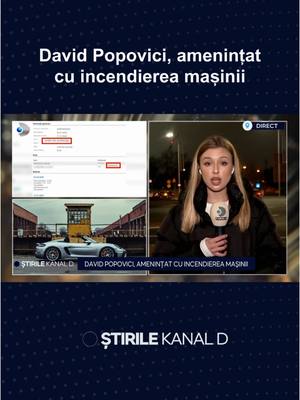 A post by @stirilekanaldro on TikTok caption: David Popovici a cerut ordin de protecție împotriva unui vecin. 🔵 Omul a vrut să dea foc mașinii campionului, cea pe care David a cumpărat-o cu 150 de mii de euro. #stirilekanald #kanaldromania #davidpopovici #amenintari #foc #masina #vecin #ordindeprotectie #probleme 