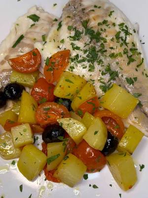 A post by @rafael.nistor on TikTok caption: Baked sea bream.