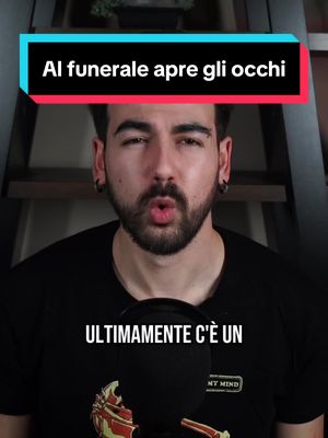 A post by @endriufiles on TikTok caption: Il video della donna morta che apre gli occhi. Cos'è successo davvero? #endriufiles #creepyfacts 