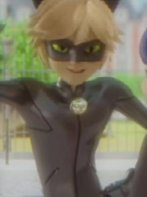 A post by @fnaf6oficialwithroblox on TikTok caption: It’s a little bit blurry #CHATNOIR #miraculousladybug 