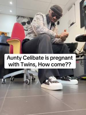 A post by @sweetbananacakejuice on TikTok caption: Aunty celibate is pregnant?Can someone explain to me?#laho #benin#edo#nigeria 