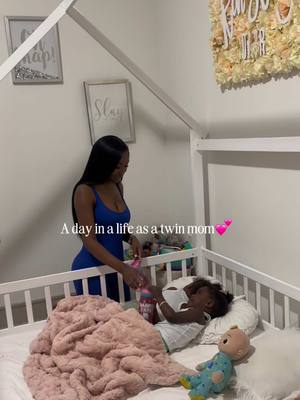 A post by @damayaadanae_ on TikTok caption: *TRANSPARENT MOMENT*  A video can reveal a thousand things and also nothing at all. Yesterday was extremely hard for me, crying constantly in between the day.. with so many unfortunate things coming up this week and guess what I had to do? Suck it up and be a parent lol. I wanted to share this because I know a lot of my girls ask how do I do it and the short answer is the strength I receive from God and the fact that they didnt ask to be here! Its up to me to make sure everything is glitz and glam when it comes to my two. Anywho I wouldnt trade this for anything in the world. I love every emotion that comes with this. Keep going mamas, I love yall🥹 #mom #momlife #momtok #toddler #toddlersoftiktok #dayinmylife #dayinmylife #Vlog #triplets #routine #fyp #trending #foryou #MomsofTikTok #twinmom #twins #twinsisters #adayinmylife #toddlersoftiktok 