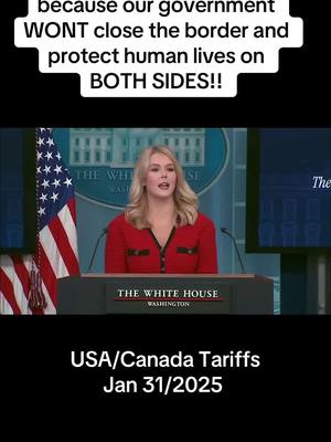 A post by @jaysgirl44 on TikTok caption: President Trump will be implementing 25% tariffs starting tomorrow February 1, 2025.   Jan 31/2025. #cdn #cdnpolitics #cdnpoli #Canada #canada_life🇨🇦 #usa🇺🇸 