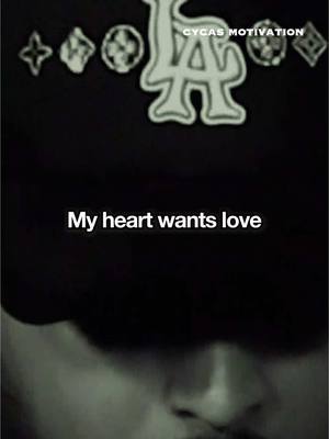 A post by @cycasmotivationofficial on TikTok caption: “My Heart Wants Love…” ♥️💯 Credit: @atoasttolifepodcast  #motivation #success #inspiration #heart #Love #mind #successful #soul #peace #motivational #inspirational 