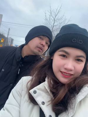 A post by @jillian_janaya1908 on TikTok caption: Our life in Canada. 🍁 🥰 Kahit winter, kahit nagisnow kailangan lumabas kundi magugutom kami, lalo pag may baby di pwedeng mawalan ng stocks. 💗 #fyp #foryou #canada #toronto #follow #support #trending #viral #viralvideo #canadian #momsoftiktok 