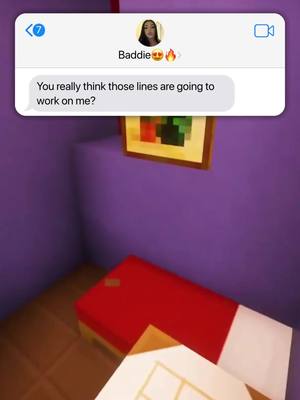 A post by @randomstories.xd on TikTok caption: #rizz #text #Minecraft #fyp 