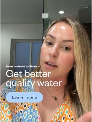 A post by @marijuliette on TikTok caption: The hidden gem that buyers need to ask about? It’s your water quality! Partnering with the water experts at @Leaf Home 🍃🏠  to show why cleaner, filtered water is a must-have for your dream home. #ad #leafhomewatersolutions #waterpurificationsystem 