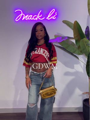 A post by @mackliiii on TikTok caption: Calm but cute & fly 😍  jeans: @True Religion  shirt: @FashionNova  shoes: @Nike  #fyp #viral #fashionstyle #fashioninspo #streetwearfashion #streetwear #streetwearstyle #streetweardaily #StreetStyle #streetstyleinspo #outfitinspiration  #fashion #streetweargirls 