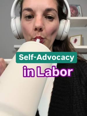 A post by @tranquilitybyhehe on TikTok caption: Self advocacy is a muscle! • • • #pregnancytiktok #pregnancytok #hospitalbirth #laboranddelivery #pregnancyhacks #birthtips #duedatetoday 