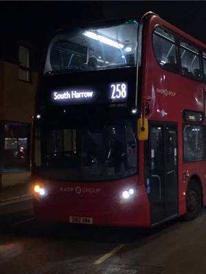 A post by @theukrailwayguy on TikTok caption: ADD40482 leaving Bushey Station with a assault alarm and beep on 258 to South Harrow #buses #ratp #bushey #enviro400 #fyp #foryou #viral #blowup #theukrailwayguy 