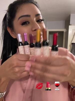 A post by @staramerika on TikTok caption: #howtogoviral #liptint #makeup #wine 