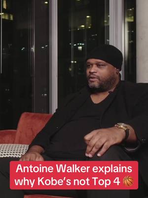 A post by @tiktokyoungboss on TikTok caption: Antoine Walker says Kobe Bryant isn’t in his Top 4 basketball players of all time 🏀 because he didn’t win enough NBA Finals MVPs 🏆. He gives Kobe credit for his huge role in the Lakers’ championships but points out that Shaquille O’Neal won three straight Finals MVPs and also points out that Magic Johnson won 5 MVPs, which is why he ranks him higher than Kobe. @Anthony Holt @We Got a Story to Tell Podcast #antoinewalker #kobebryant #nbafinals #finalsmvp #shaquilleoneal #shaq #magicjohnson #basketball #NBA #GOAT #MVP #basketballdebate #nbahistory #kobebryant  