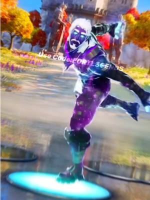 A post by @fortl3gends on TikTok caption: @DARTHWARGOD 👀  #epicpartner Use Creator Code: FORTL3GENDS #galaxy #stealthreflex #fortnite #fortl3gends #fortniteclips #ogseason2 #parati 