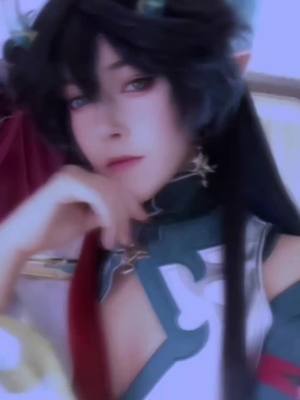 A post by @pandora.cosplay on TikTok caption: #HonkaiStarRail #honkaistarrailcosplay #danheng #danhenghonkaistarrail #danhengcosplay #danhenghonkai #danhengstarrail #danfeng #danhengimbibitorlunae #imbibitorlunae #imbibitorlunaehonkaistarrail 