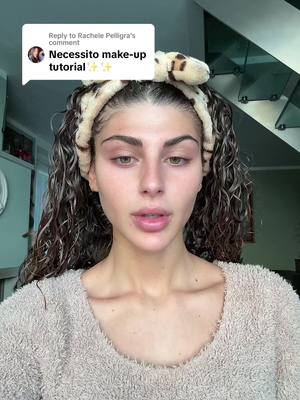 A post by @ginevragiaccherini on TikTok caption: Replying to @Rachele Pelligra make-up tutorial dettagliato per voi💗💗 PT.1