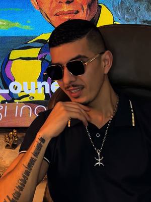 A post by @lowenmensch75 on TikTok caption: Notre artiste Lounes Kheloui         Paix a son âme 