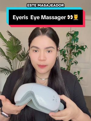 A post by @daniela13802 on TikTok caption: #Eyeris #Eye #massager #masajeador #de #ojos #con #calor #mascara #para #dormir 