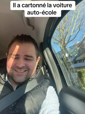 A post by @movedrivepermis on TikTok caption: Oups j’ai touché le trotoir #autoecole #voiture #permisdeconduire 