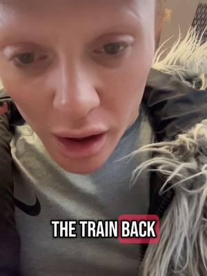 A post by @biminibabes on TikTok caption: Trains in the UK suck but I’m happy x