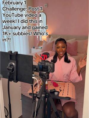 A post by @caittheegreat__ on TikTok caption: Who’s locking in on YouTube with me 🧐🤗 #ContentCreator #Influencer #YouTube 