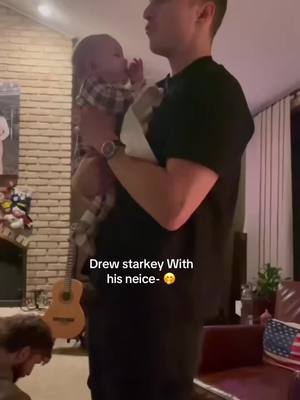 A post by @nsldrewstarkey on TikTok caption: #DREWSTARKEY #babbyfever #myhusband #menwithbabbies #drewstarkeywithniece #mackayladavila #foryoupage 