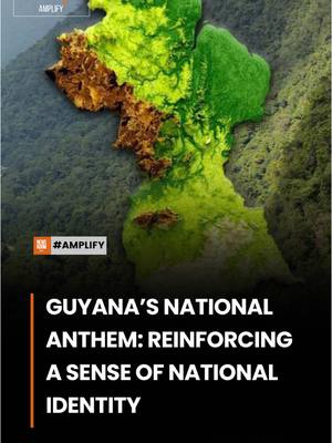 A post by @newsroomgy on TikTok caption: Do you know the name of Guyana’s national anthem? Some Guyanese say they know it as “Dear Land of Guyana” while others say it is “Green Land of Guyana.” Let's dive in and learn a bit more on this unifying symbol in this production of News Room Amplify. Clips from Discover Guyana & TMC EXPLORE (YouTube) #guyana #guyanese #newsroom #anthem 