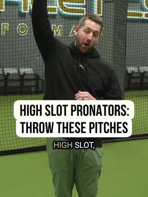 A post by @tread_athletics on TikTok caption: ✅ Carry 4-Seam Fastball ✅ Gyro Slider/Death Ball ✅ Splitter/Changeup Performance Specialist Tyler Zombro breaks down how high-slot pronators can optimize their arsenals. 📈