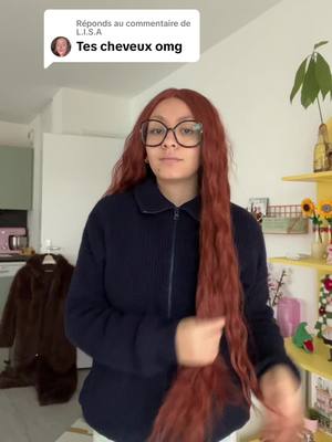 A post by @_emiliealves on TikTok caption: Réponse à @L.I.S.A je suis une impostrice 😂 #wig #wigtok 