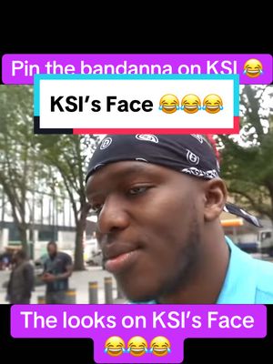 A post by @top__tik__toks on TikTok caption: Pin the bandanna on KSI 😂😂😂 #sidemen #sidemensunday #sidemenclips #ksi #pubgolf 