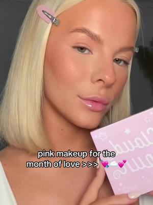 A post by @colourpopco on TikTok caption: Pink is always in style, especially for Valentine’s Day 💘 @ellie 👼🏼 wearing: 🌸 Cloud Spun palette 💅 Passenger Princess So Juicy Plumping Gloss Balm 🦩 Flamingo Pressed Powder Blush 🌷 Group Chat So Juicy Plumping Lip Liner #pinkmakeup #pinkmakeuplook #pinklipgloss #plumpinglipliner #plumpinglipgloss