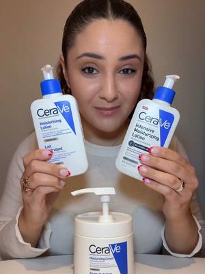 A post by @myssyjym on TikTok caption: publicité | Quelle est la différence entre tous les hydratants @CeraVe ? #soindelapeau #cerave #ceraveskincare #peauseche #hydratants 