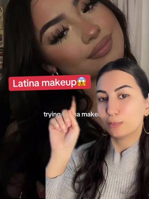 A post by @deneywoman1 on TikTok caption: Sizce olmuş mu?😭 #keşfetteyizzz #deneywoman #latinamakeup #latina #makyaj #makyajvideoları #yeniakım 