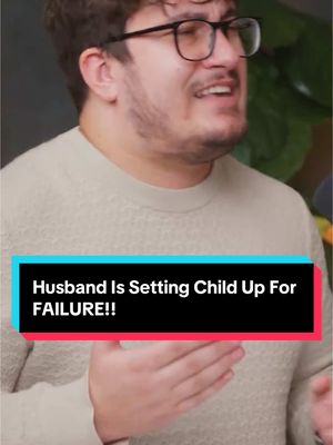 A post by @calebhammercomposer on TikTok caption: Husband Is Setting Child Up For FAILURE!! #parenting #realitycheck #financialliteracy 